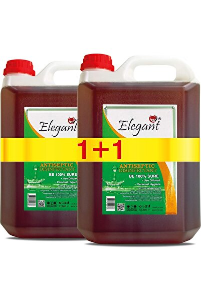 AFS Elegant Elegant Antiseptic Liquid 5 Liter Refill – Set of 2 (2 Pcs x 5 Liters) – Antibacterial Disinfectant