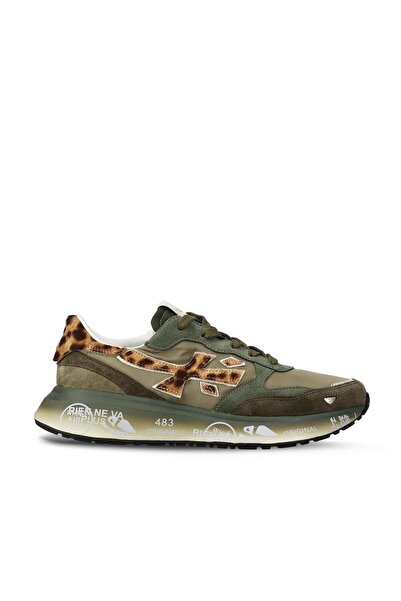 Premiata 7790 Green+Leopard (Green+Leopard)