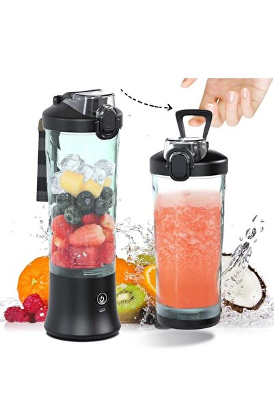 Generic Leon Home Portable Blender for Shakes and Smoothies, USB Rechargeable, 20 oz BPA-Free Cup