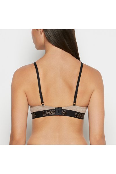 La senza Smooth Lightly Lined Demi Bra in Leafless Tree Heather