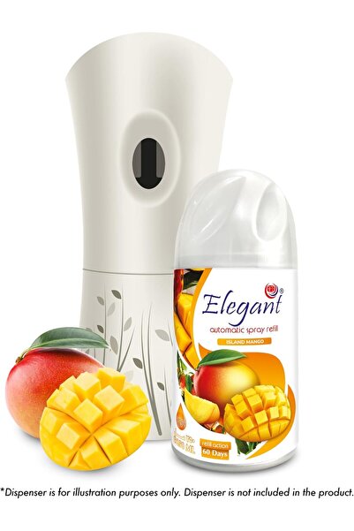 AFS Elegant Elegant Automatic Spray Refill – Island Mango – 250ML – Pack of 3 – Air Freshener Refill