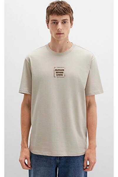 Mavi 0612837 με τύπωμα με τύπωμα T-shirt Ανδρικό T-Shirt ΜΠΕΖ