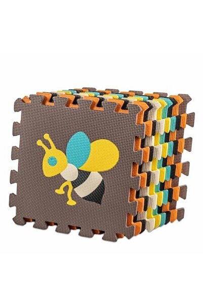 Luka Παζλ από αφρώδες υλικό 9 τεμαχίων σε θήκη με φερμουάρ - Χαριτωμένα ζώα