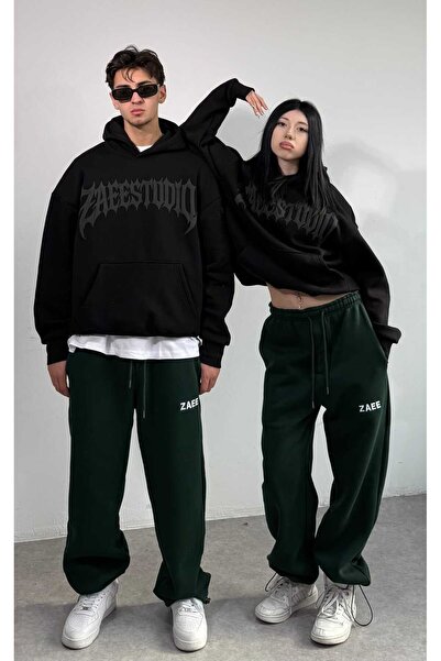 zaee ZAEESTUDIO Renge Renk Baskılı Oversize Sweatshirt