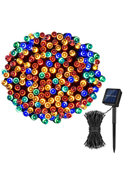 RARINCARE Solar Installation, 200 Led, 30M, Outdoor, Multicolor