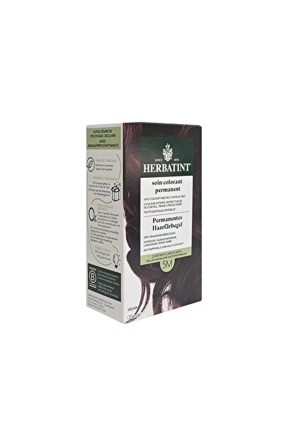 Herbatint Bitkisel Özlü Kalıcı Saç Boyası | Açık Akaju Kestane (Chatain Clair...
