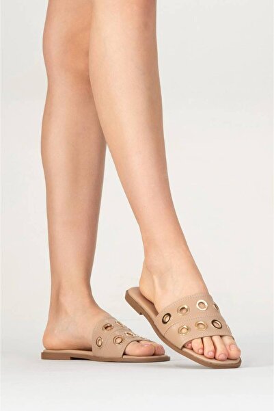 inyola Women's Faux Leather Slippers 6322