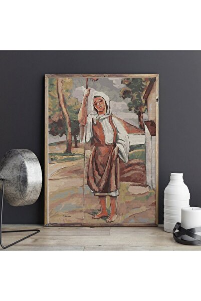 Pictorul Fericit Country girl (Ţărăncuţă) - Pictură pe numere