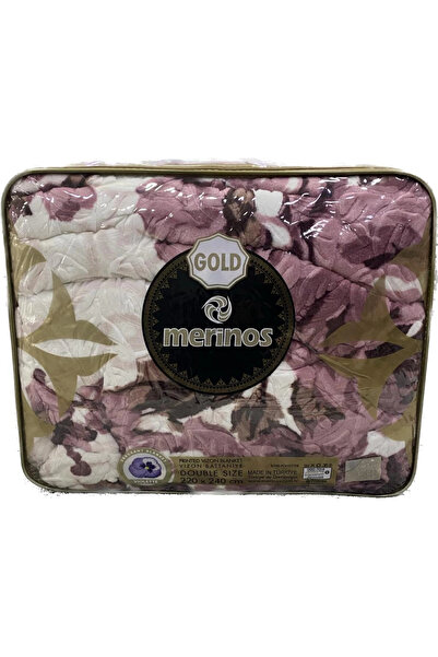Merinos Gold 4.5 Kilo Embossed Double Blanket 220X240 with Bag Gd-2