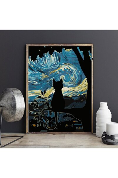 Pictorul Fericit Silent night - Pictură pe numere