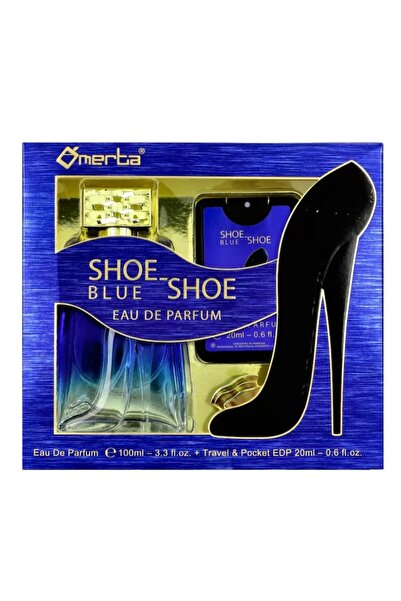 Omerta Gift Set Women's Perfume Shoe-Shoe Blu EDP 100ml + 20ml