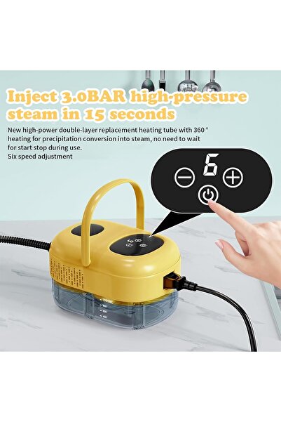 Sumkyle Steam Cleaner, Handheld Steam Cleaner, Portable High Pressure Cleaning Furnitures