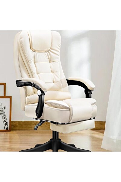 Enjoylifeme Office Chair with Leg Rest Executive Desk Chairs with Wheels High Back Computer Gaming Chairs