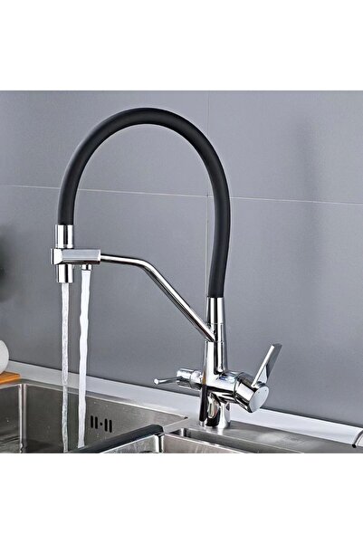 FLEKO Best Inox Krom Arıtmalı Mutfak Bataryası