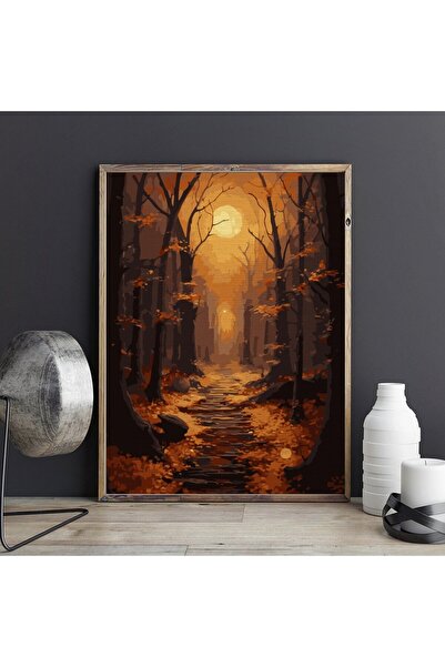 Pictorul Fericit Pădurea fermecată (Magic Forest) - Pictură pe numere