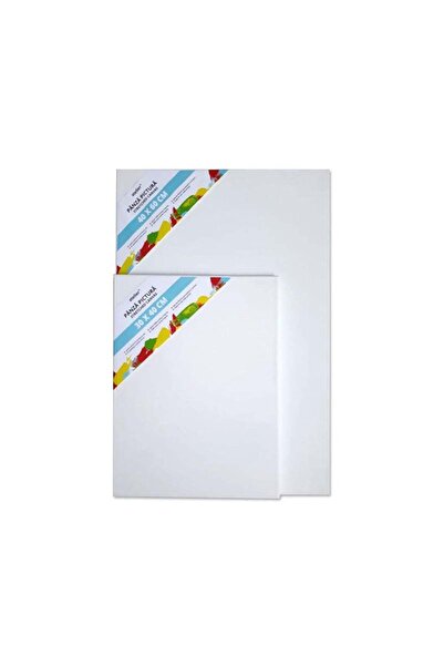 Pictorul Fericit White painting canvas 100% cotton, 312 gr/sqm, frame included, Workshop, Made in Romania - 60 x 80 cm