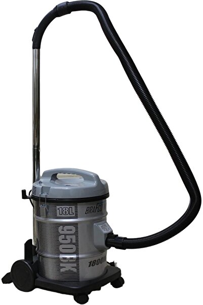 BRAFCO Bravco Metal Vacuum Cleaner K-403, 1800W, 18L, Red