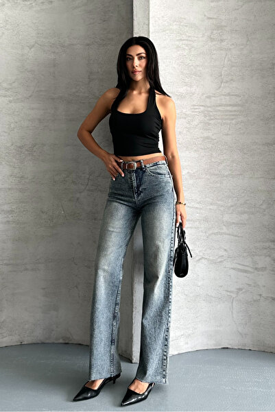 macharel jeans D98 Straight Fit Vintage Jean Palazzo Pants