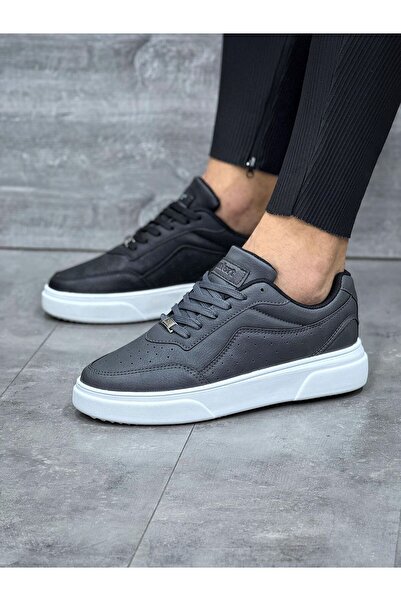 ORVIO Group Casual Men's Faux Leather Sneaker Shoes