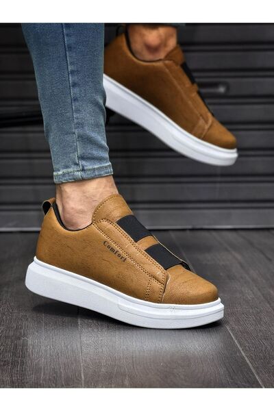 ORVIO Group Casual Men's Faux Leather Sneaker Shoes