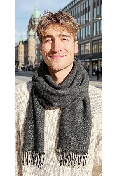 LAGRANZE Valmero Patterned Scarf Men's Scarf