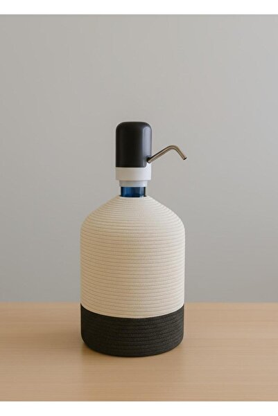 ModaCardin Jute Straw Look Damcana Cover, Stylish and Natural Water Dispenser Cover.