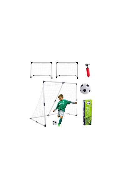 Three top online Poartă de fotbal pentru copii 2 în 1 143x110x70cm