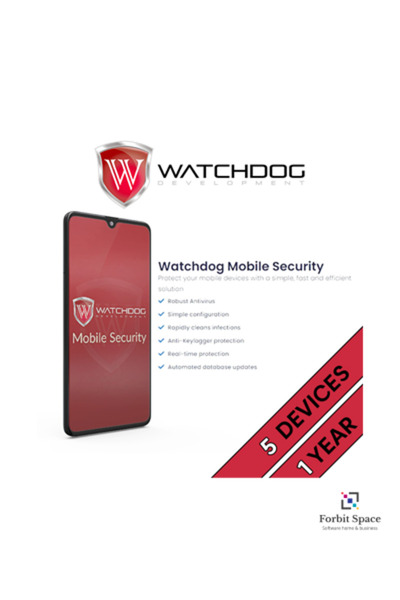 Watchdog Mobile Security 5 Android, abonament de 1 an în EURO