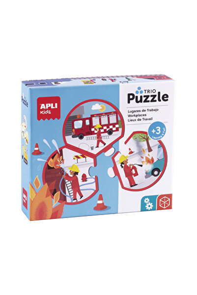 Apli Kids Puzzle Trio - Meșteșuguri