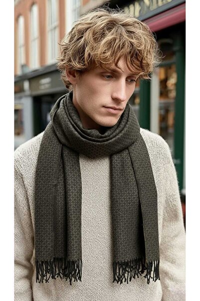 LAGRANZE Valmero Patterned Scarf Men's Scarf