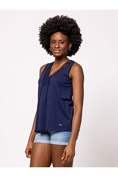 Heavy Tools Top fără mâneci pentru femei BOISE NAVY M