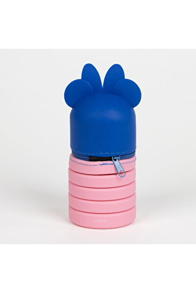 Minnie Mouse 3D silicone pencil case with 1 compartment, unequipped Disney 19x6.5x6.5 cm