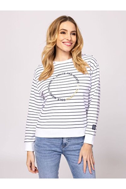 Heavy Tools Hanorac de damă DEBRA STRIPED M