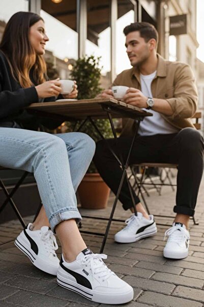 Puma Unisex Canvas Snekars PMR545 RS-7