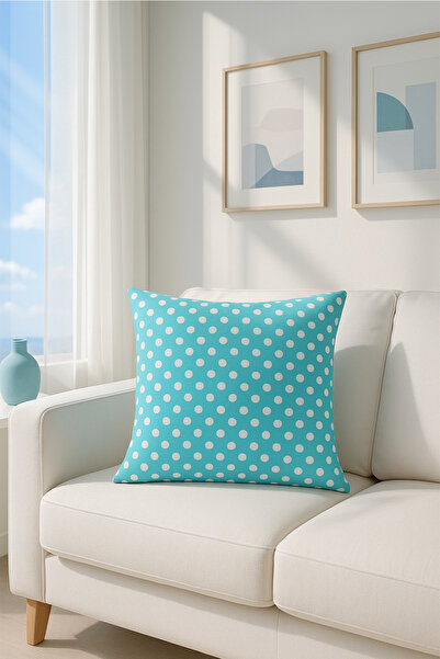 Premier Home Подушка з качиним принтом, синя V1 40x40