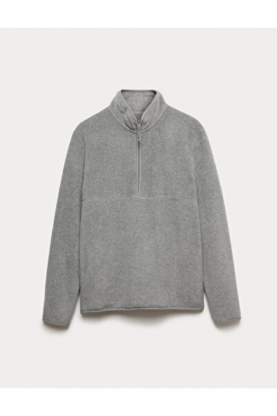 Marks & Spencer Yarım Fermuarlı Sweatshirt