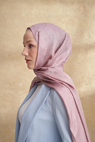 ARMANDA Jose Jakar Ethnic Pattern Shawl - Powder