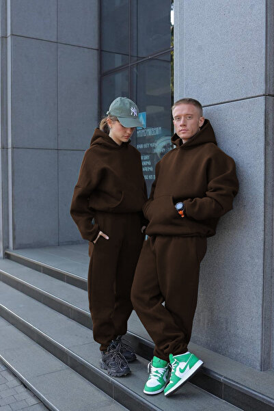 YAKAMEL SET DE PANTALONI DE TRENING UNISEX CU 3 FIRURI, CU DETALII STRATEZE, ...