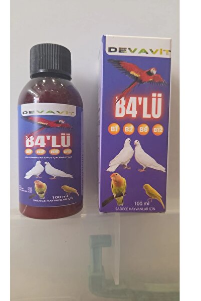 B 4 lü , Salmonella Ecoli Ve Stress Kuş Ürünü 100 ml