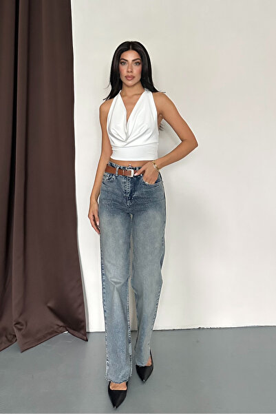 macharel jeans D98 Straight Fit Vintage Jean Palazzo Pants