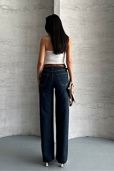 macharel jeans D98 Прямі джинси Vintage Jean Palazzo Pantolon