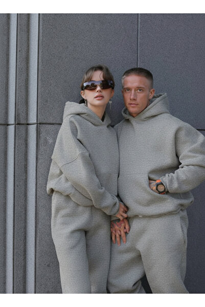 BayBayan Unisex 3 Yarn Sha Fleece-Lined Sweat Suit Suitable for the Use of If...