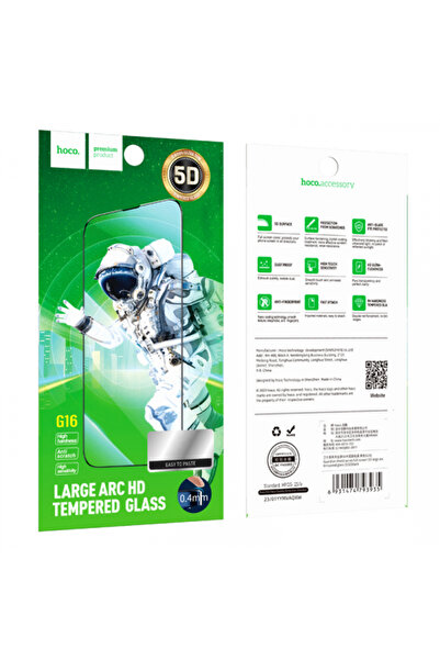 Apple HOCO G16 Screen Protector for iPhone 14 Plus / 13 Pro Max, Tempered Glass, Full