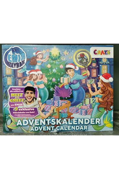 OEM Advent calendar with accessories, Emir Bayrak, mermaid theme, 24 surprises, for girls 6-9 years