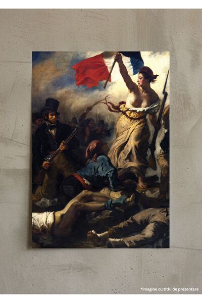 VreauPoster Poster A4 Pictura Eugène Delacroix Carton 250gr