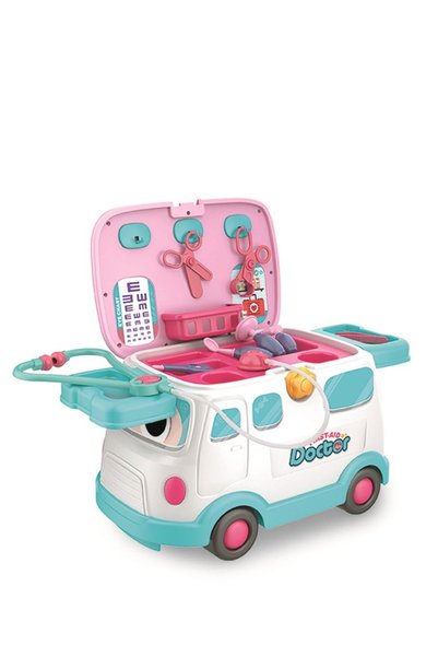 regency Set masinuta cu accesorii pentru doctor regency, Multicolor