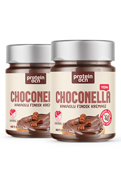 Proteinocean CHOCONELLA KAKAOLU FINDIK KREMASI - 300g x 2 Adet