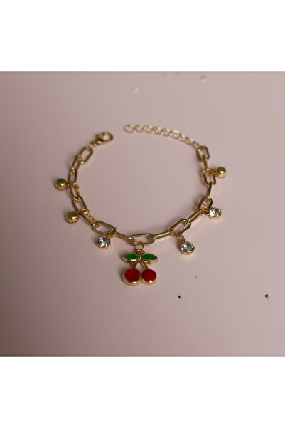 irva collection Kiraz Charm Bileklik