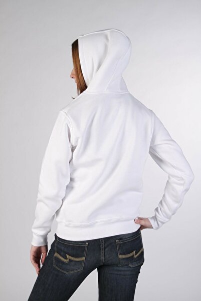 ELNOYA Unisex White - 3 Thread Basic Long Sleeve Comfortable - Sweatshirt