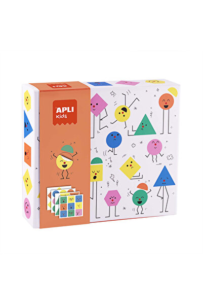 Apli Kids Cutia mea cu stickere - Forme geometrice, emoții